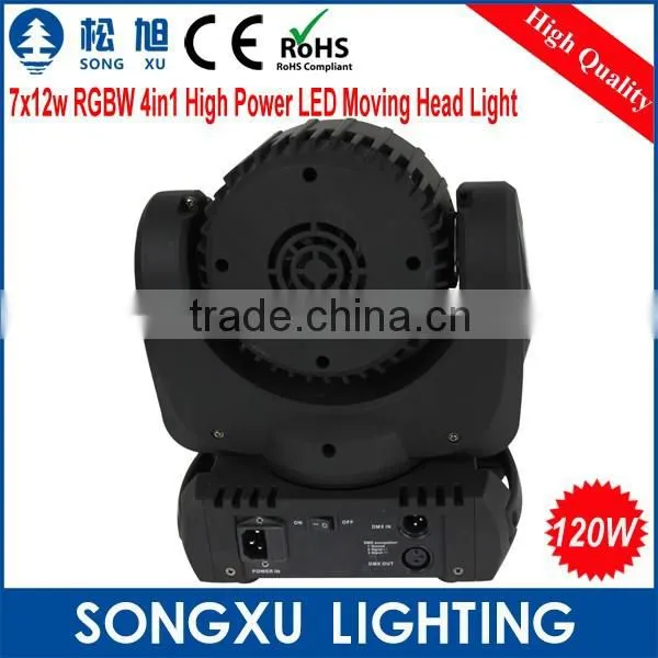 Professional 7*12w Beam Led Moving Head Light for Stage photo-4