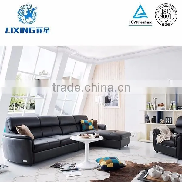 Leisure Sofa Home Furniture Black Designer Sofa photo-2