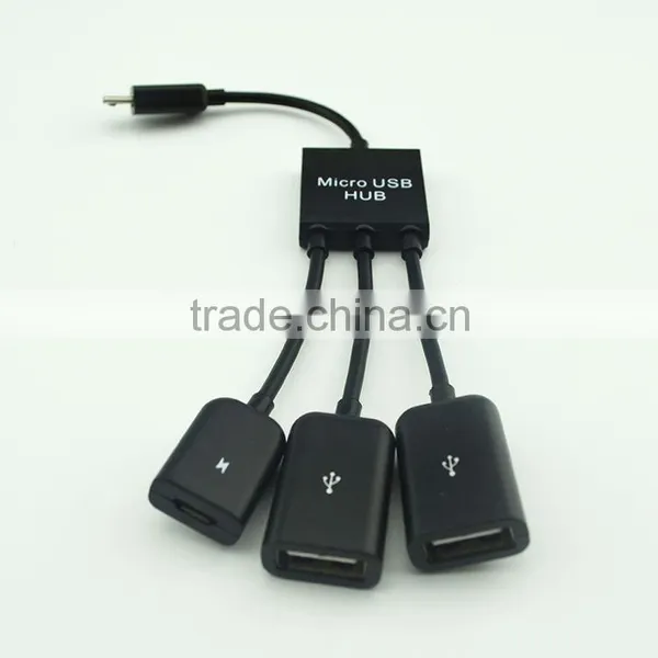 High Performance M/f 3 in 1 Micro Usb Otg Adapter for Mobile Accesories photo-6