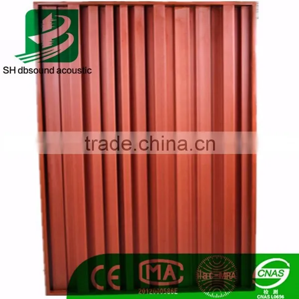 Zero Formaldehyde Wpc Diffuser Plate for Home Theater Decoration