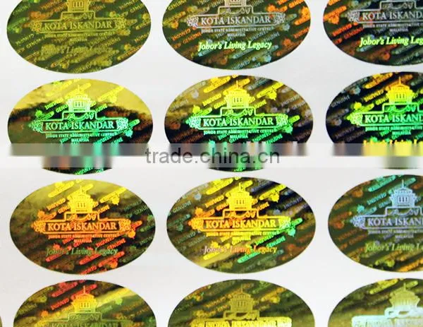 Customized Top Value 3d Label Printer Hologram Sticker Color Changing photo-4