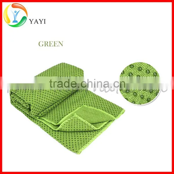 Yoga Pilates Exercise Microfiber Non Skid Yoga Mat Towel photo-2