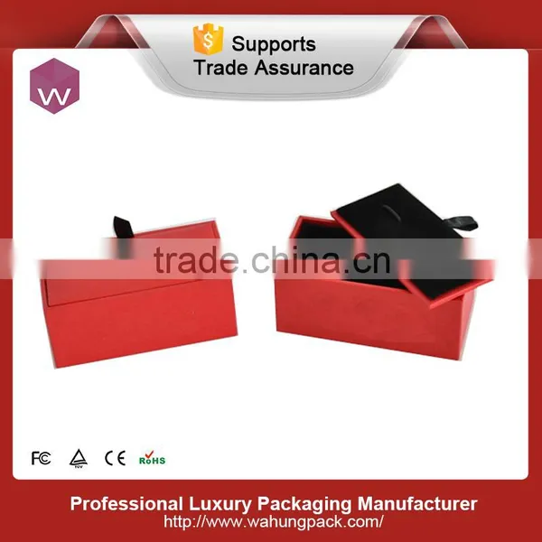 Small Blue Cufflink Jewelry Box photo-4