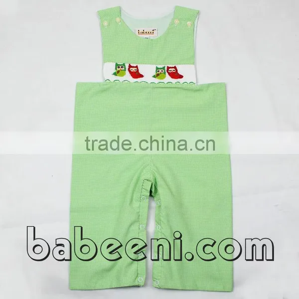 Cute Owl Smocked Longall for Valentine