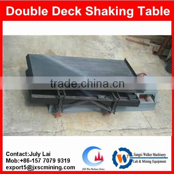 High Efficiency Gold Separating Machines Vibrating Table,gold Dust Recovery Machine for Sale photo-4