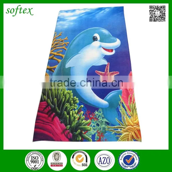 China Manufacturer Custom Printed Microfiber Towel for Beach photo-6