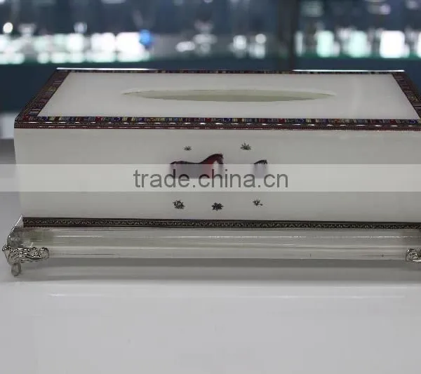 2015 New Design Exquisite Top Quality e Acrylic Tissue Box,napkin Holder photo-2