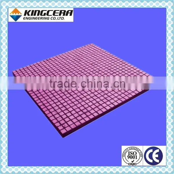 Mining Chute Ceramic Composite Rubber Lining (300*300*63mm) photo-3
