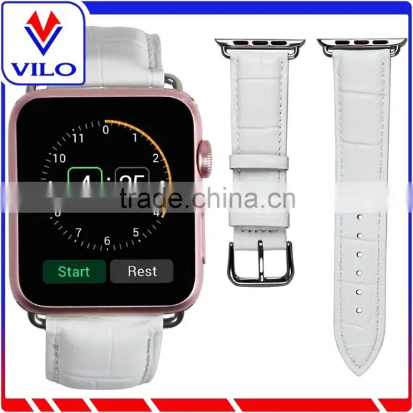 High Quality Genuine Leather Wrist Strap Watch Band With Adapter For IWatch 38mm/42mm photo-6