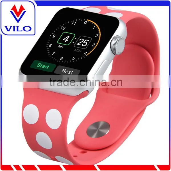 For Apple Watch Best Selling Fashion Design OEM Silicone Watch Strap Watch Band photo-6