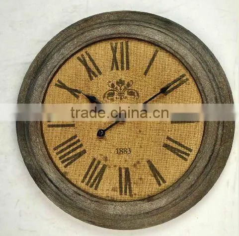 120393MC-metal Wall Clock Round Clock