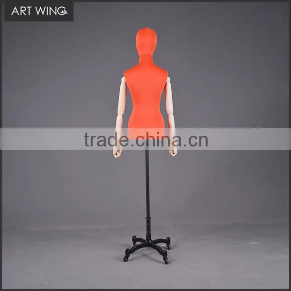Display Body Form Female Fiberglass Fabric Dress Form Mannequin Canada photo-4
