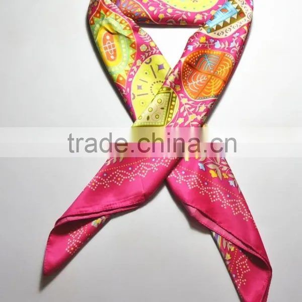 Fashion Design 100%polyester Scarf Printed Lady Scarf photo-3