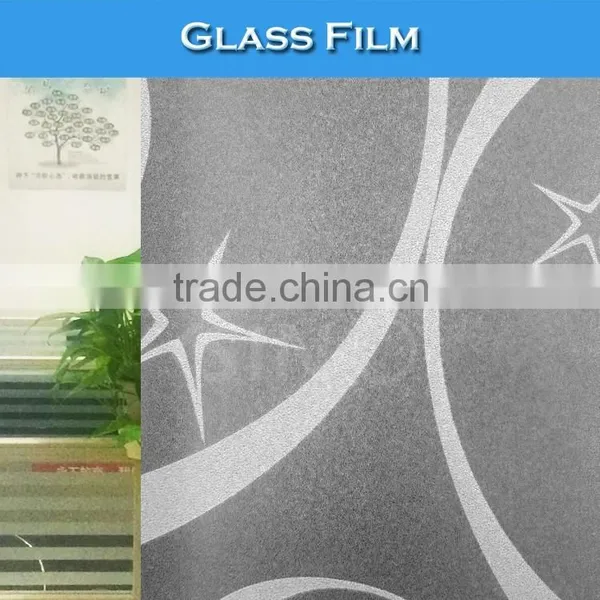 S046 Color Print Window Decoration Translucent Film For Glass photo-3