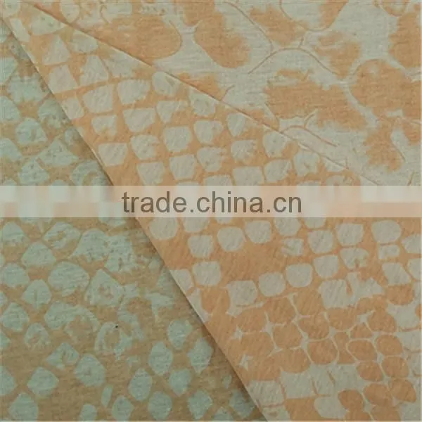 Esse Textile Knitted Flower Fabric T/R Fabric Burnout Fabric for Garment