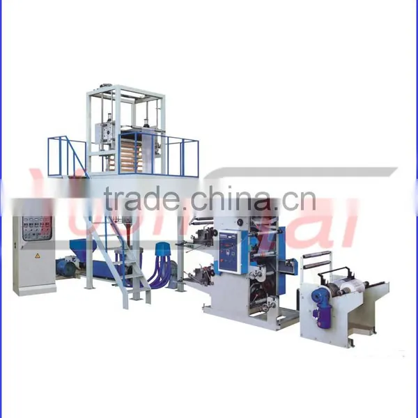 High Speed Hdpe Single Layer Film Blowing/slitting Machine Wigh Lower Price