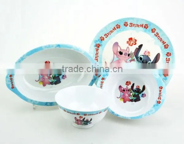 Fashionable Cartoon Pattern Melamine Dinnerware Sets for Kid photo-2