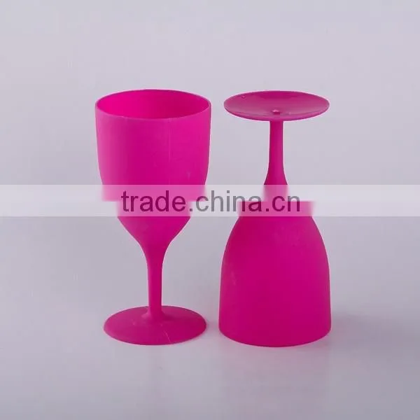 PLASTIC WINE GLASS, COLOFUL WINE CUP photo-2