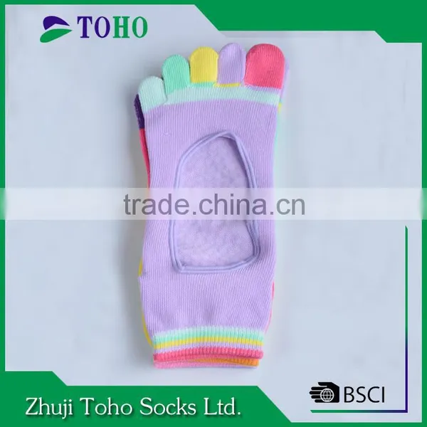 Custom Logo Sport Compression Anti Slip Yogo Socks photo-2