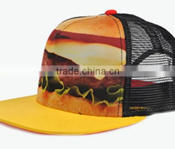 5panel Foam and Mesh Sublimation Print Baseball Caps in Trucket Hats photo-4