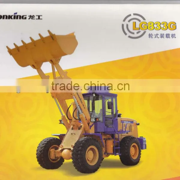 Lonking New 3ton Wheel Loaders LG833BG Long Arm
