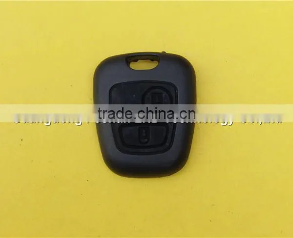 Simplex Type 2-Button Remote Key Housing Case Cover Blank Button For Peugeot 107 207 307 407 106 206 306 406 photo-2