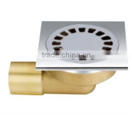 100*100 Brass Shower Drain, Square Shower Drain