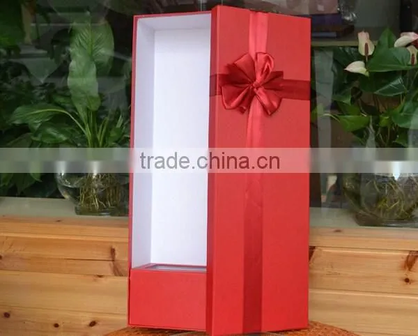 Valentine's Day Romantic Red Paper Gift Box for Flower photo-4