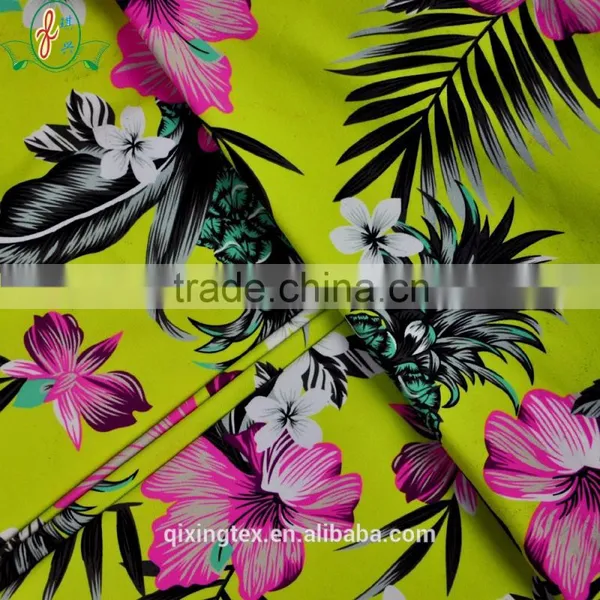 Waterproof Digital Vivid Printing Nylon Spandex Fabric photo-4
