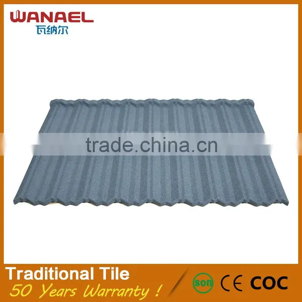 Wanael High Strength Sheet and Noisy Resistance Discount Aluminum Metal Roof Tile photo-5