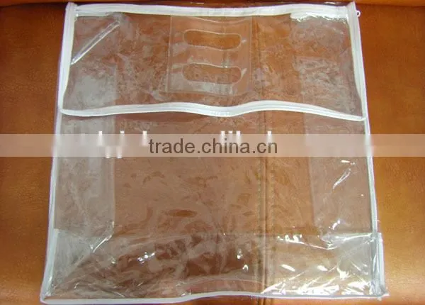 PVC Clear Plastic Packaging Bags for Quilts Bedding photo-2