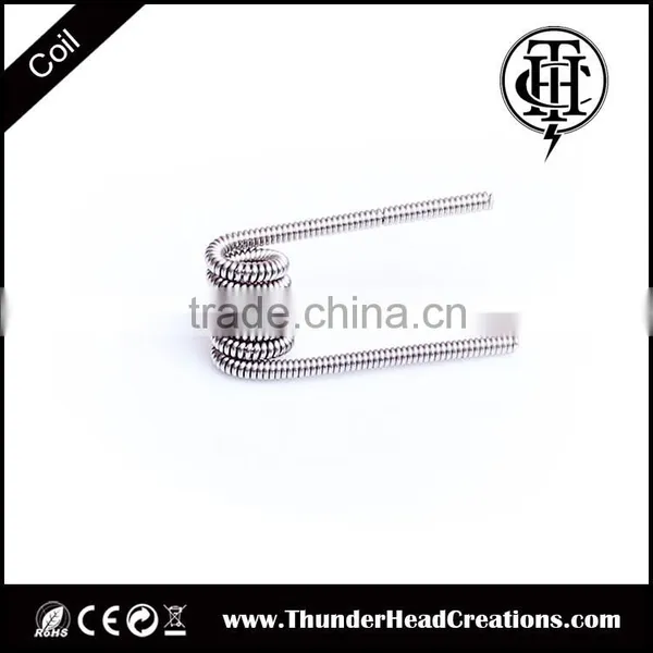 RDA Coil Clapton Wire DIY Clapton Wire, Two Coils Pre-wrapped Resistance Wire for Vapor,large Cloud photo-4