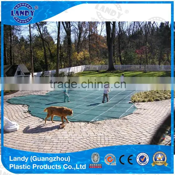 Anti-UV,good Quality Swimming Pool Winter Mesh Safety Cover photo-4