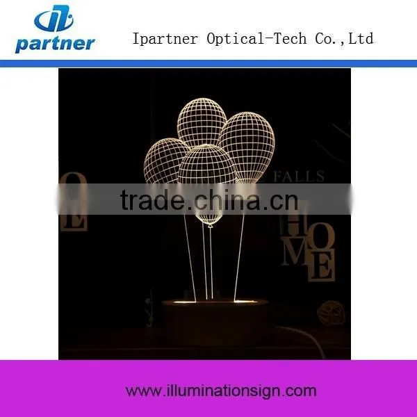 New Product Led Small Night Light, 3D Lamp Light photo-2
