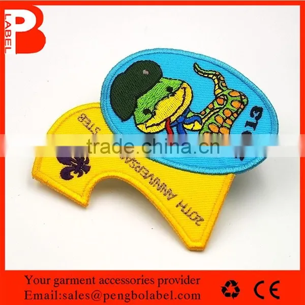 Professional Wholesale Iron on Embroidery Patch for Clothing Accessories photo-3