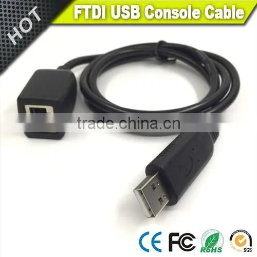 All New Cisco USB Male to RJ45 Female Console Cable With FTDI Chip in Black photo-2