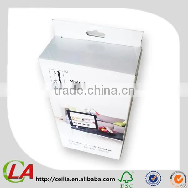 White Kraft Packaging Carton With One Color Printing photo-2