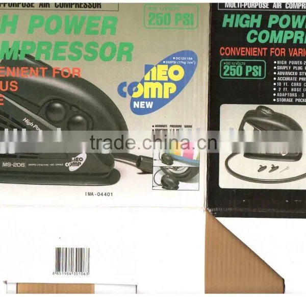 Factory low price selling auto air high power compressor CE/ROHS