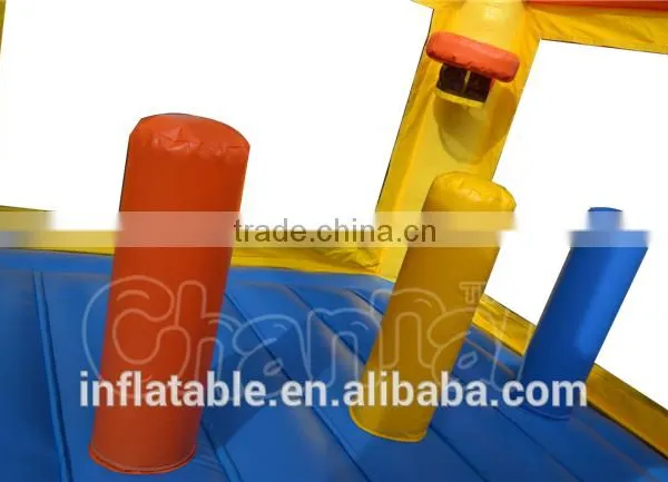 Attractive Inflatable Birthday Bouncer Combo for Sale, Inflatable Bouncer Castle House With Slide photo-2