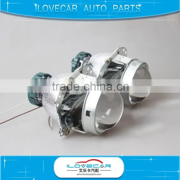 Heat Resistant HID Xenon Projector Lens, New He Lla G4 Headlight Projector Lens