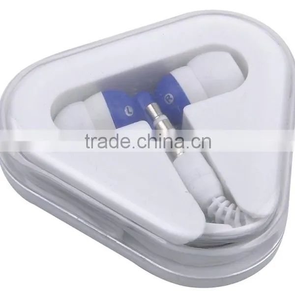 Earphone Manufacturer Gift Earbud With Triangle Box photo-4
