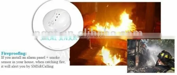 Fire Alarm Smoke Detector DC9V Powered Battery 868/433mhz FCC EN14604 photo-2