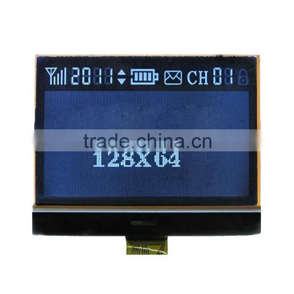 128 X 64 FSTN LCD panel display