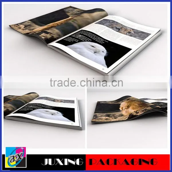 New Colorful Magazine Book Printing