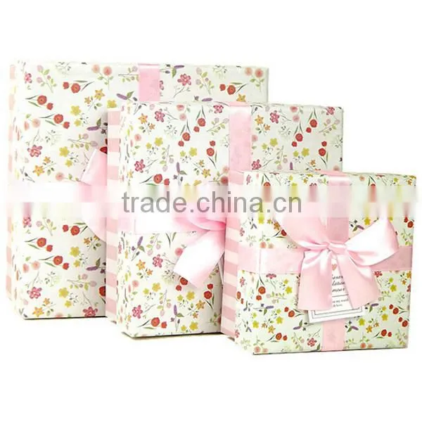Full Printing Flower Wedding Gift Box/ Custom Gift Box photo-2