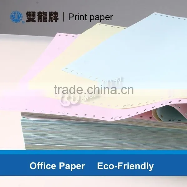 Perforated Carbonless Copy Paper/NCR Paper Colorful