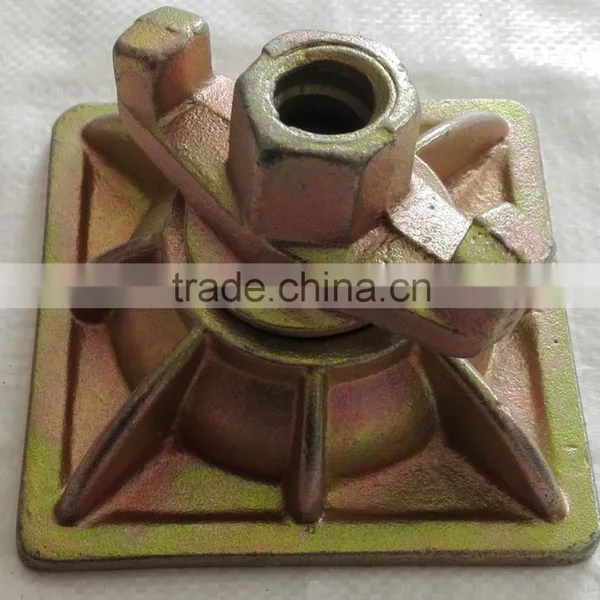 Square Swivel Wing Nut With Plate for Tie Rod photo-4
