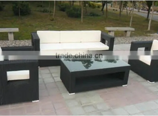 Latest Beautiful Design Rattan Gardan Furniture Corner Sofa With Wholesale Price photo-4