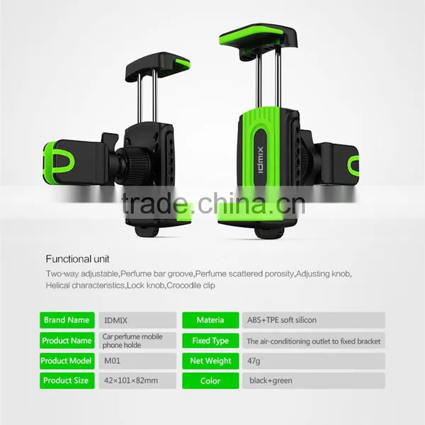 Original IDMIX Car Mobile Phone Holder for IPhone Samsung LG Huawei Universal Smart Phone Mount photo-3