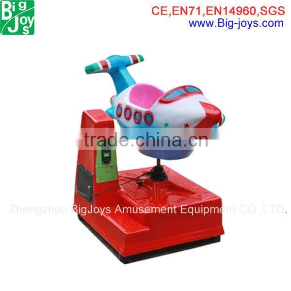 Best Price Coin Operated Kiddy Ride on Toy,kiddie Ride Airplane, Electronic Kiddy Ride Machine